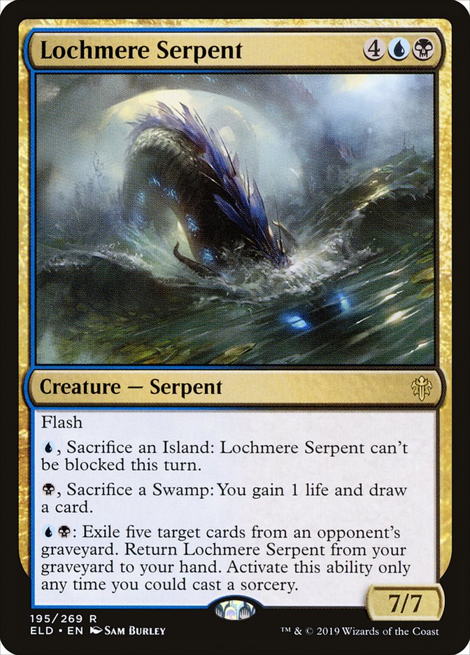 Lochmere Serpent [Throne of Eldraine] MTG Single Magic: The Gathering | Red Claw Gaming