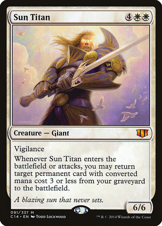 Sun Titan [Commander 2014] MTG Single Magic: The Gathering | Red Claw Gaming