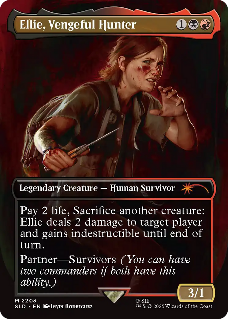 Ellie, Vengeful Hunter [Secret Lair Drop Series] MTG Single Magic: The Gathering | Red Claw Gaming