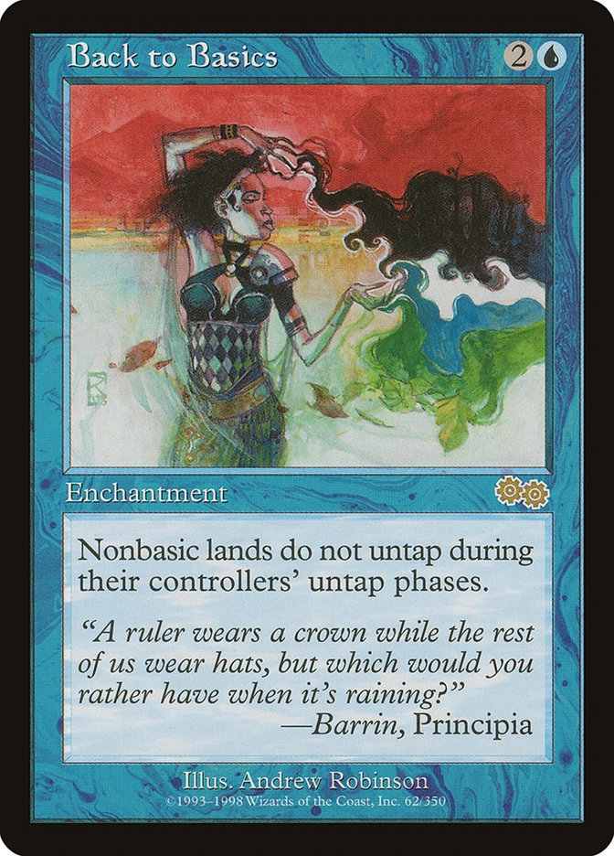 Back to Basics [Urza's Saga] MTG Single Magic: The Gathering | Red Claw Gaming