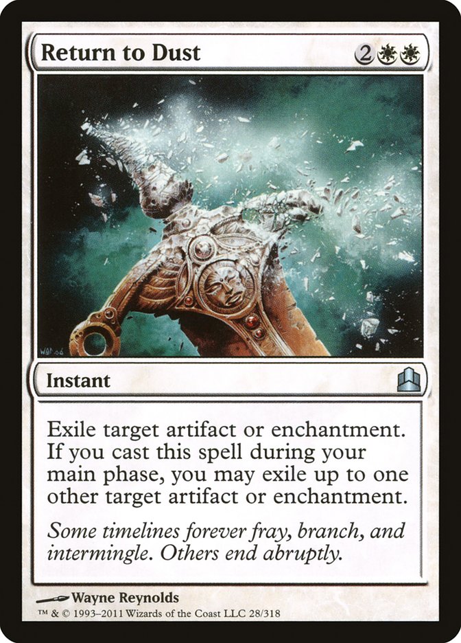 Return to Dust [Commander 2011] MTG Single Magic: The Gathering | Red Claw Gaming