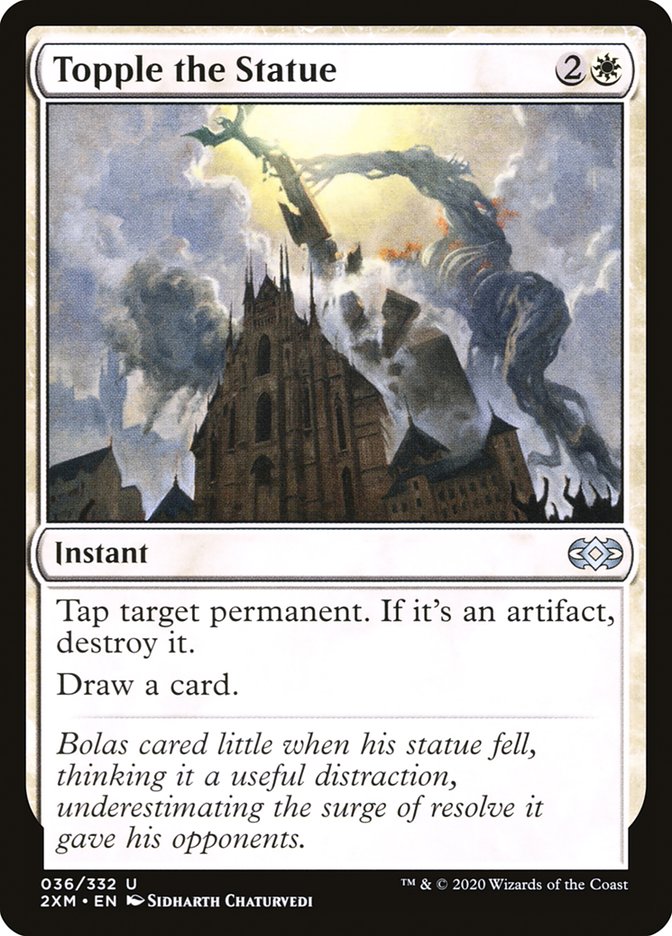Topple the Statue [Double Masters] MTG Single Magic: The Gathering | Red Claw Gaming