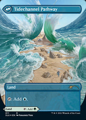 Barkchannel Pathway // Tidechannel Pathway (Borderless) [Secret Lair: Ultimate Edition 2] MTG Single Magic: The Gathering | Red Claw Gaming