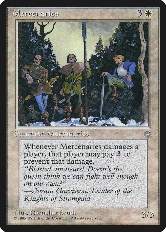 Mercenaries [Ice Age] MTG Single Magic: The Gathering | Red Claw Gaming