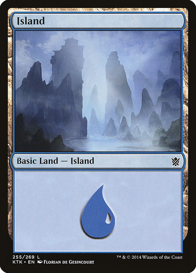 Island (255) [Khans of Tarkir] MTG Single Magic: The Gathering | Red Claw Gaming