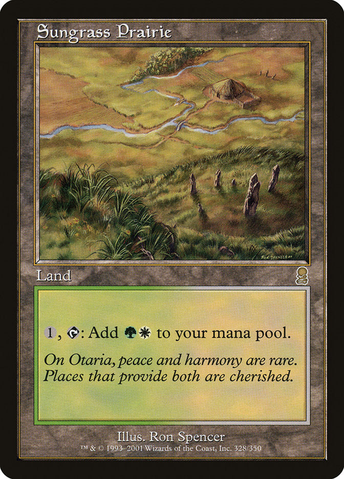 Sungrass Prairie [Odyssey] MTG Single Magic: The Gathering | Red Claw Gaming