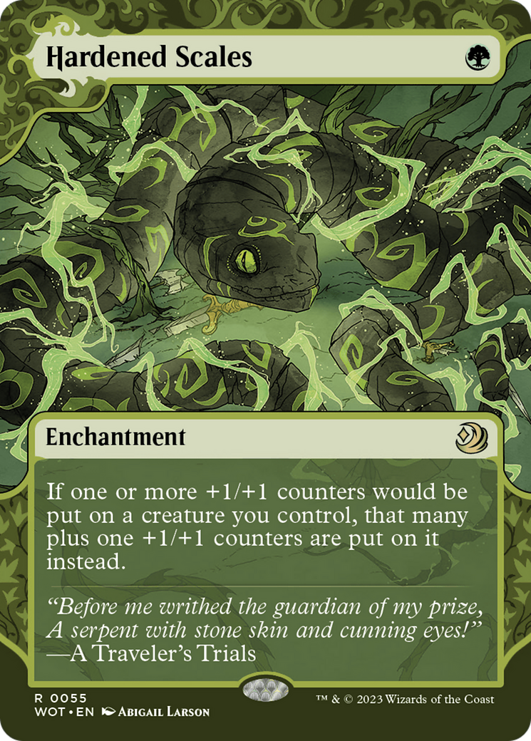 Hardened Scales [Wilds of Eldraine: Enchanting Tales] MTG Single Magic: The Gathering | Red Claw Gaming