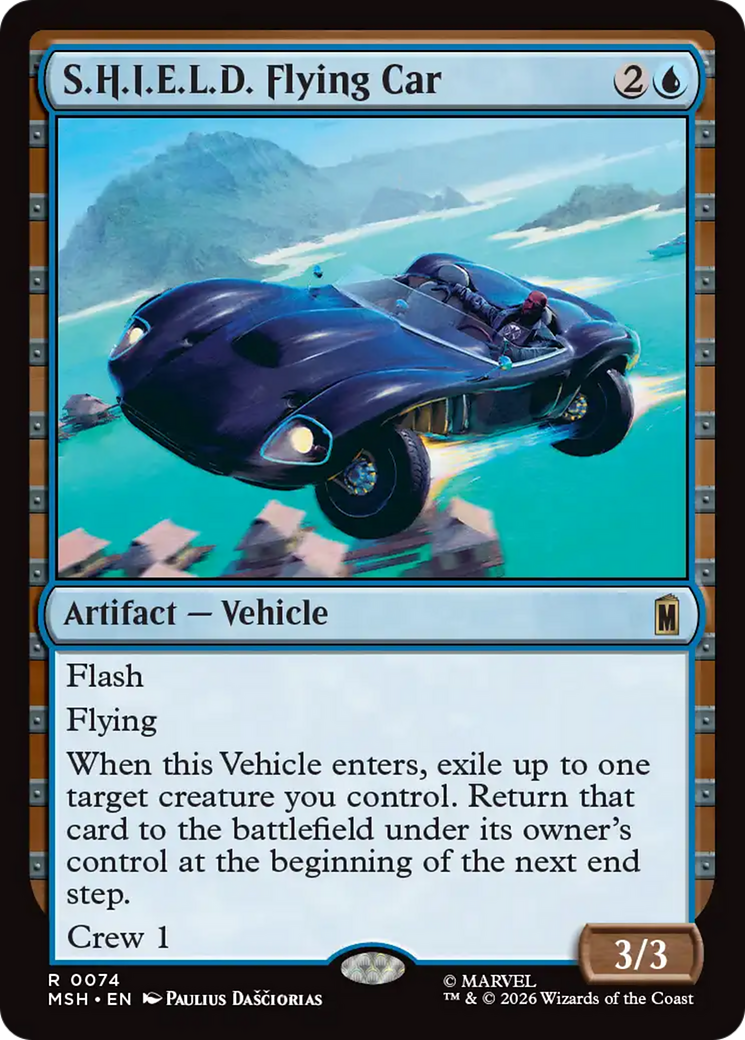 S.H.I.E.L.D. Flying Car [Marvel Super Heroes] | Red Claw Gaming