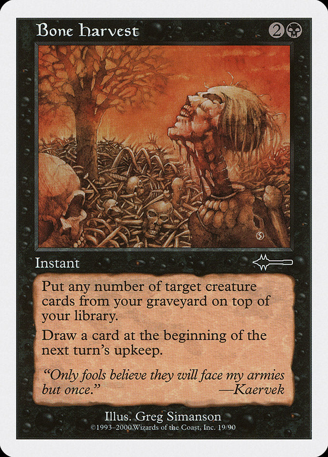 Bone Harvest [Beatdown] MTG Single Magic: The Gathering | Red Claw Gaming