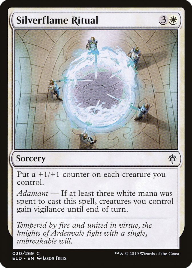 Silverflame Ritual [Throne of Eldraine] MTG Single Magic: The Gathering | Red Claw Gaming