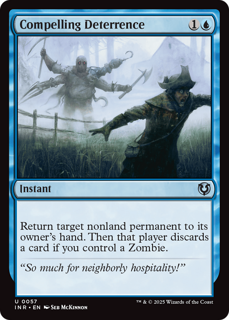 Compelling Deterrence [Innistrad Remastered] MTG Single Magic: The Gathering | Red Claw Gaming