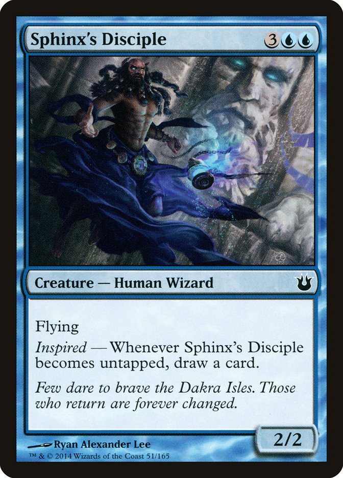 Sphinx's Disciple [Born of the Gods] MTG Single Magic: The Gathering | Red Claw Gaming