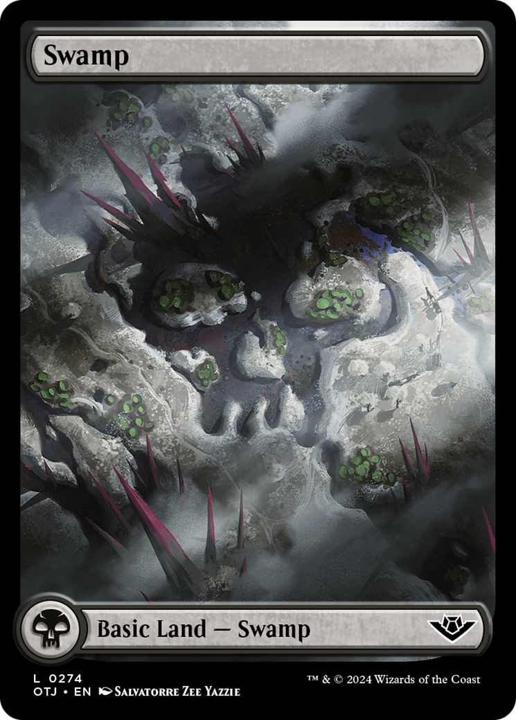 Swamp (0274) [Outlaws of Thunder Junction] MTG Single Magic: The Gathering | Red Claw Gaming
