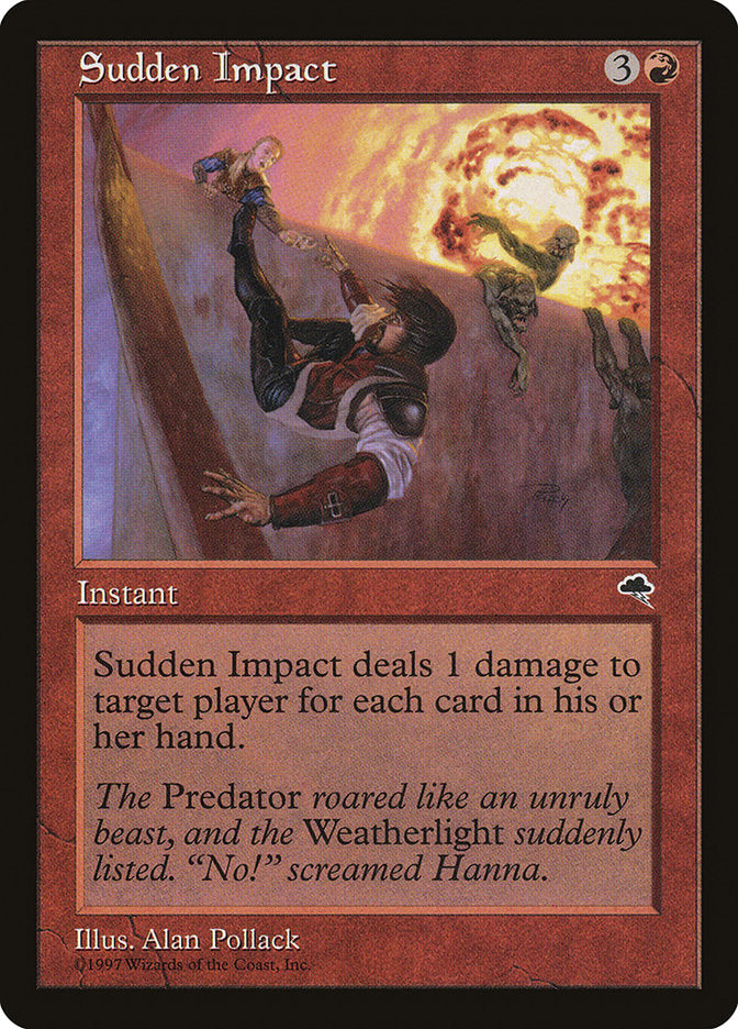 Sudden Impact [Tempest] MTG Single Magic: The Gathering | Red Claw Gaming