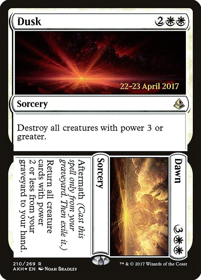 Dusk // Dawn [Amonkhet Prerelease Promos] MTG Single Magic: The Gathering | Red Claw Gaming