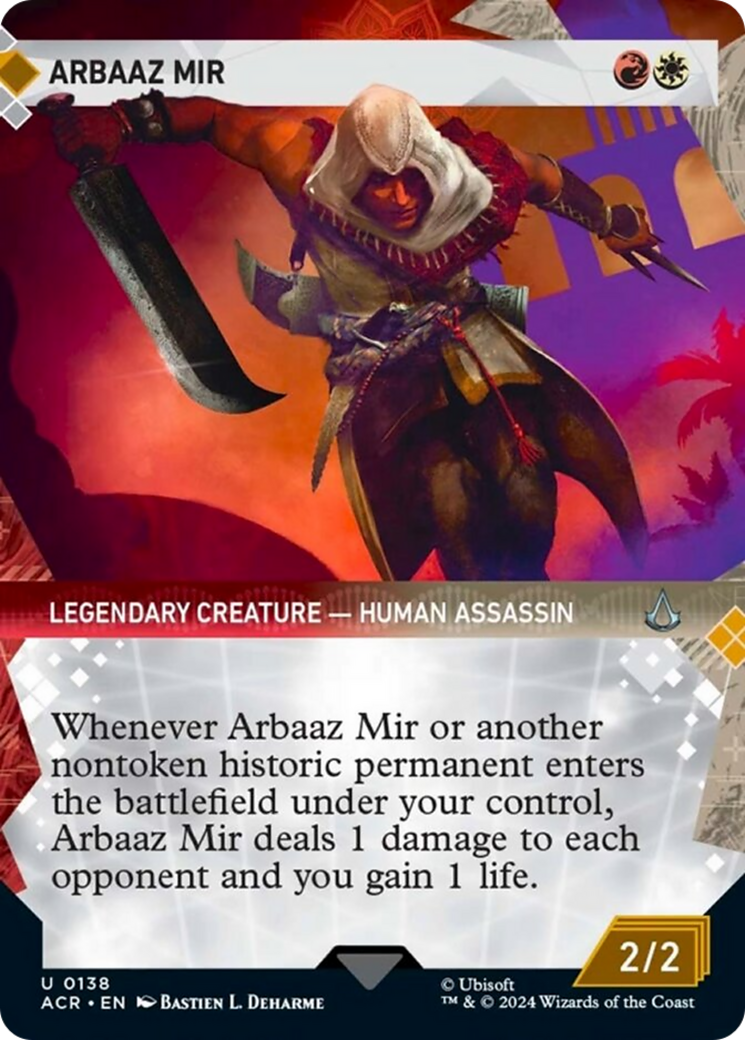 Arbaaz Mir (Showcase) [Assassin's Creed] MTG Single Magic: The Gathering | Red Claw Gaming
