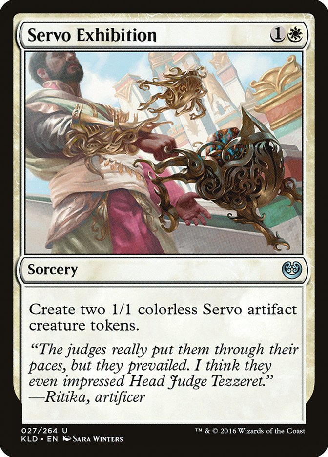 Servo Exhibition [Kaladesh] MTG Single Magic: The Gathering | Red Claw Gaming