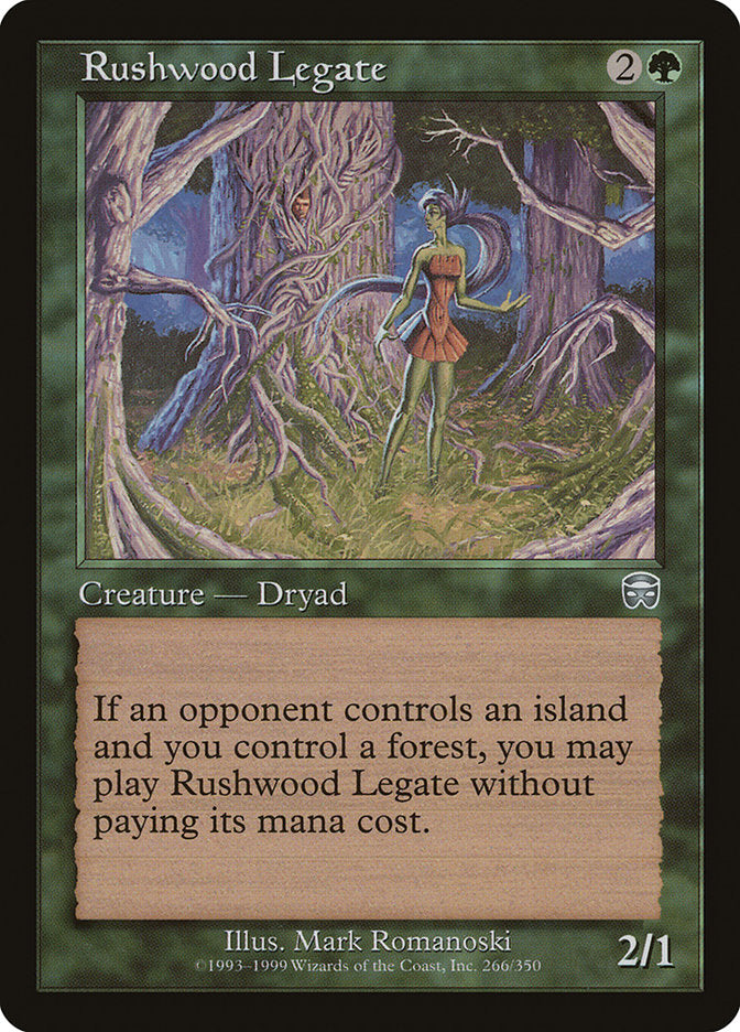 Rushwood Legate [Mercadian Masques] MTG Single Magic: The Gathering | Red Claw Gaming