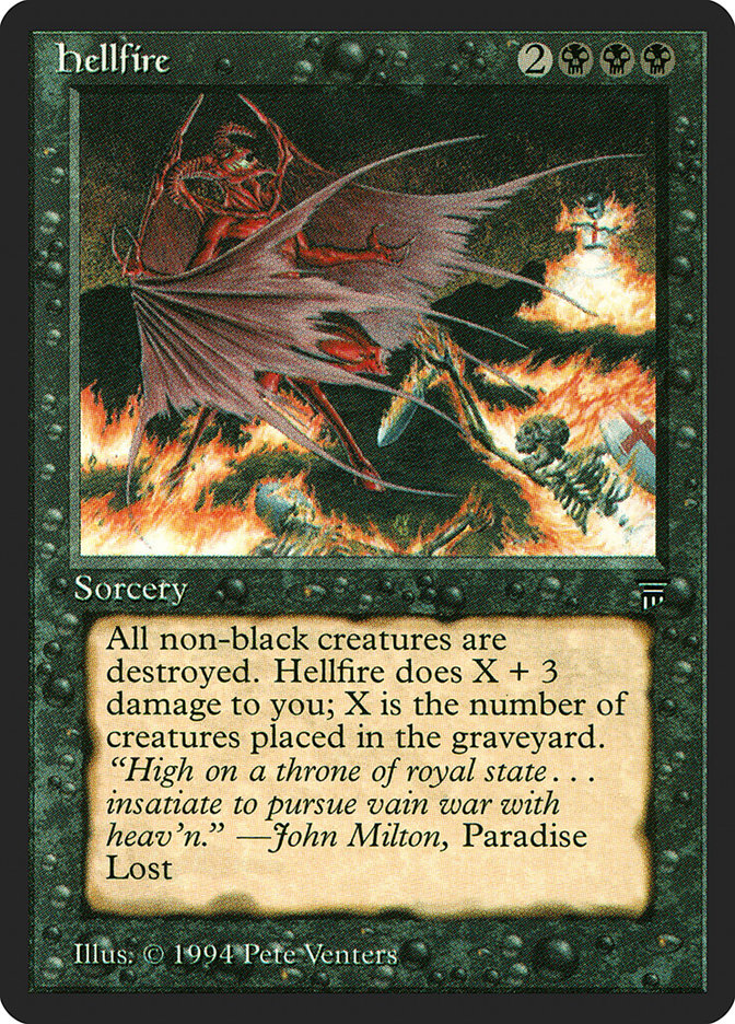 Hellfire [Legends] MTG Single Magic: The Gathering | Red Claw Gaming