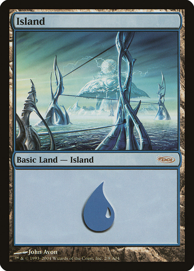 Island (2) [Arena League 2004] MTG Single Magic: The Gathering | Red Claw Gaming