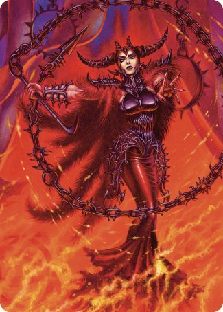 Deadly Rollick Art Card [Commander Masters Art Series] MTG Single Magic: The Gathering | Red Claw Gaming