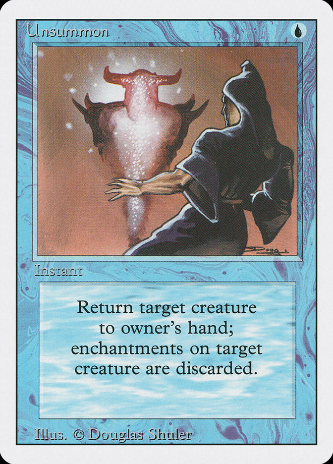 Unsummon [Revised Edition] MTG Single Magic: The Gathering | Red Claw Gaming