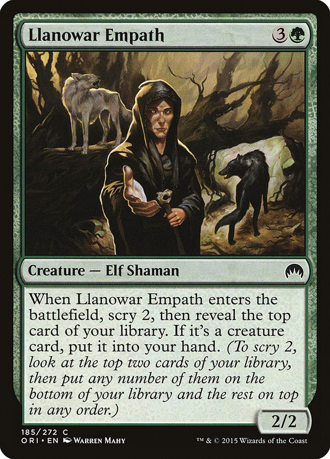 Llanowar Empath [Magic Origins] MTG Single Magic: The Gathering | Red Claw Gaming