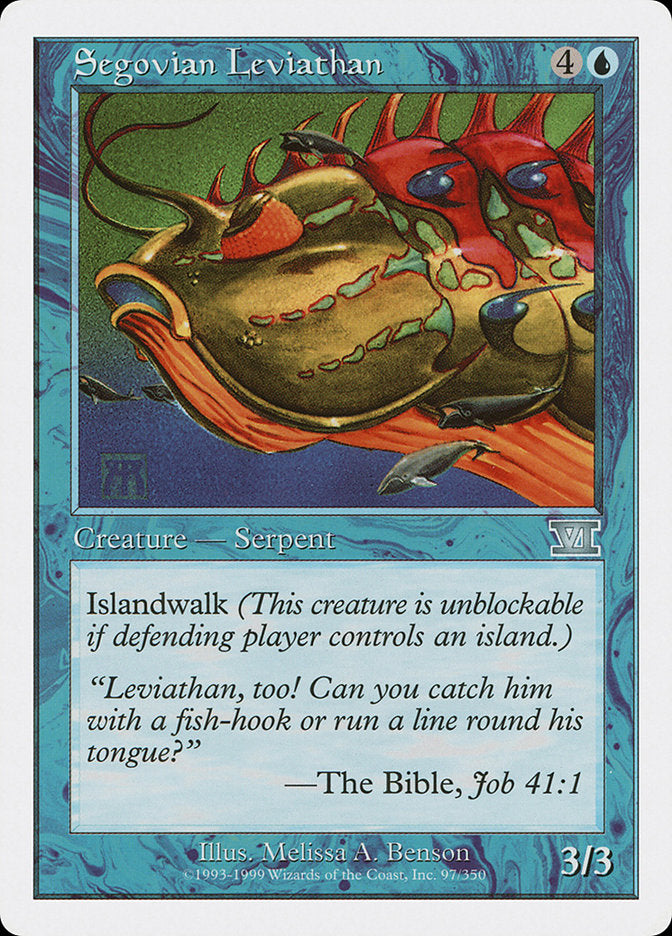 Segovian Leviathan [Classic Sixth Edition] MTG Single Magic: The Gathering | Red Claw Gaming