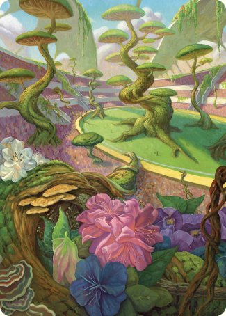 Undergrowth Stadium Art Card [Commander Masters Art Series] MTG Single Magic: The Gathering | Red Claw Gaming