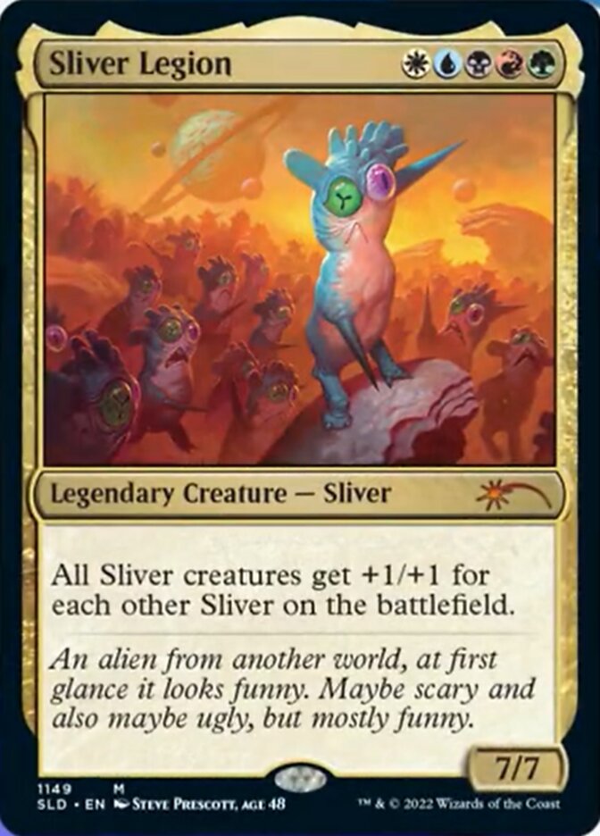 Sliver Legion (1149) [Secret Lair Drop Series] MTG Single Magic: The Gathering | Red Claw Gaming