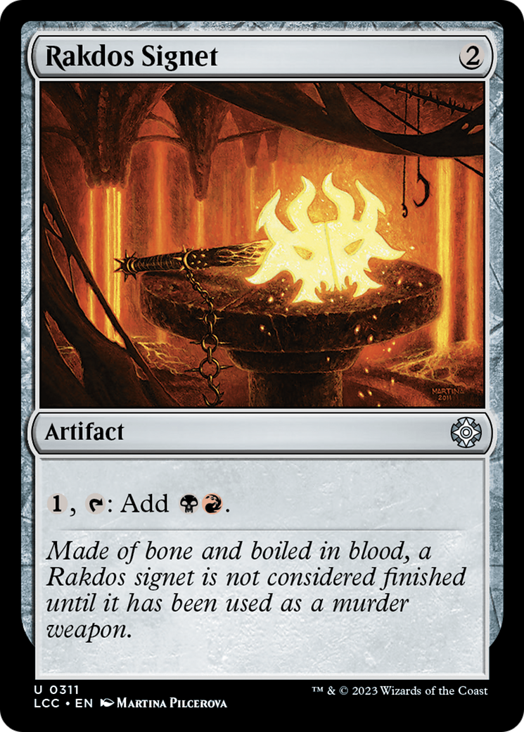 Rakdos Signet [The Lost Caverns of Ixalan Commander] MTG Single Magic: The Gathering | Red Claw Gaming
