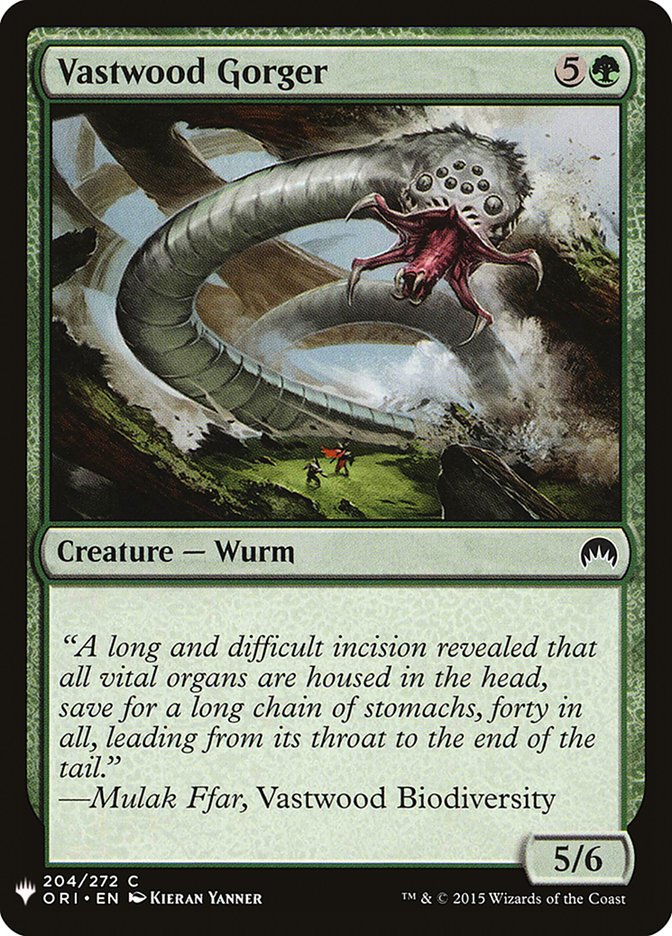 Vastwood Gorger [Mystery Booster] MTG Single Magic: The Gathering | Red Claw Gaming