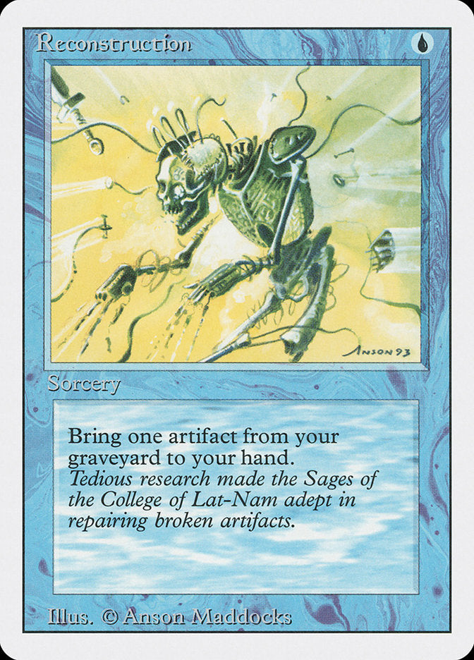 Reconstruction [Revised Edition] MTG Single Magic: The Gathering | Red Claw Gaming