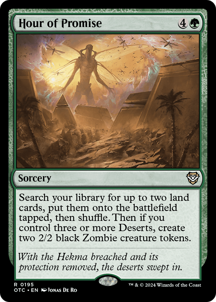 Hour of Promise [Outlaws of Thunder Junction Commander] MTG Single Magic: The Gathering | Red Claw Gaming