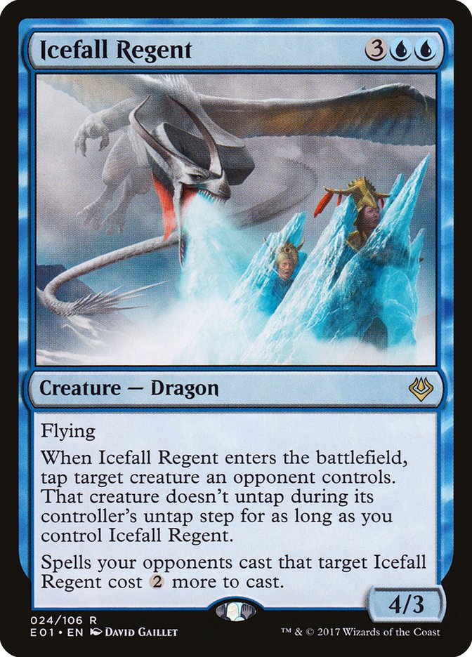 Icefall Regent [Archenemy: Nicol Bolas] MTG Single Magic: The Gathering | Red Claw Gaming
