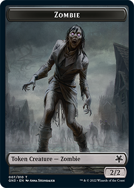 Zombie // Angel Double-Sided Token [Game Night: Free-for-All Tokens] MTG Single Magic: The Gathering | Red Claw Gaming