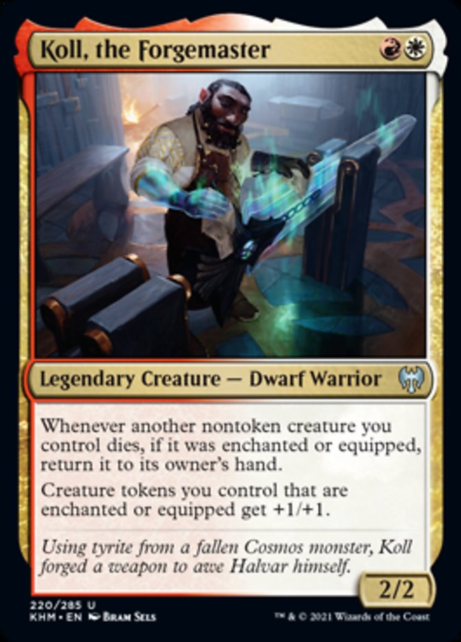 Koll, the Forgemaster [Kaldheim] MTG Single Magic: The Gathering | Red Claw Gaming