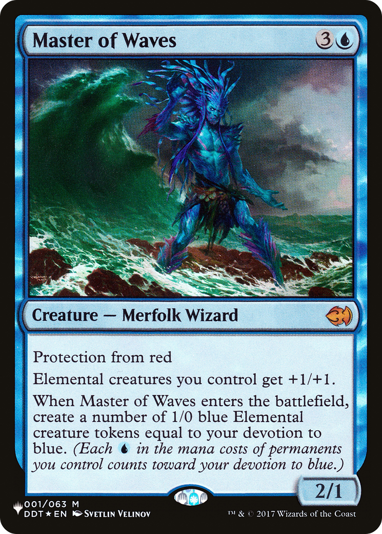 Master of Waves [The List] MTG Single Magic: The Gathering | Red Claw Gaming