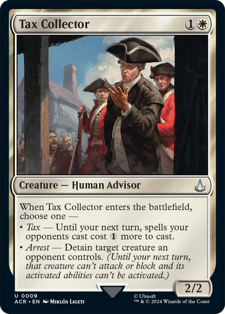 Tax Collector [Assassin's Creed] MTG Single Magic: The Gathering | Red Claw Gaming