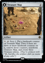 Treasure Map // Treasure Cove [The Lost Caverns of Ixalan] MTG Single Magic: The Gathering    | Red Claw Gaming