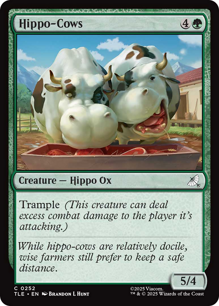 Hippo-Cows [Avatar: The Last Airbender: Eternal-Legal] MTG Single Magic: The Gathering | Red Claw Gaming
