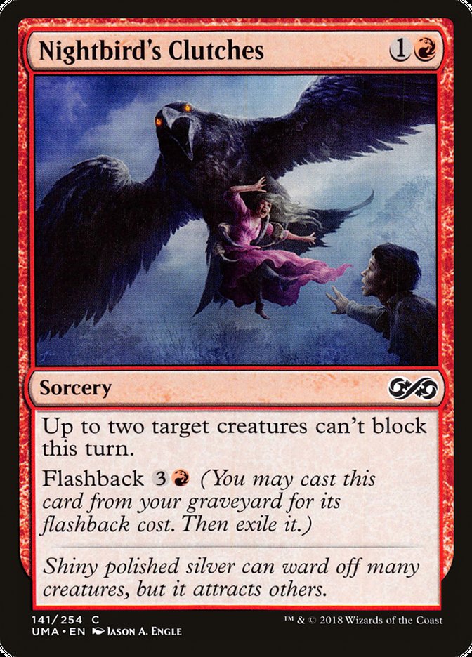 Nightbird's Clutches [Ultimate Masters] MTG Single Magic: The Gathering | Red Claw Gaming