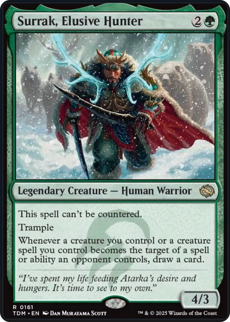 Surrak, Elusive Hunter [Tarkir: Dragonstorm] MTG Single Magic: The Gathering | Red Claw Gaming