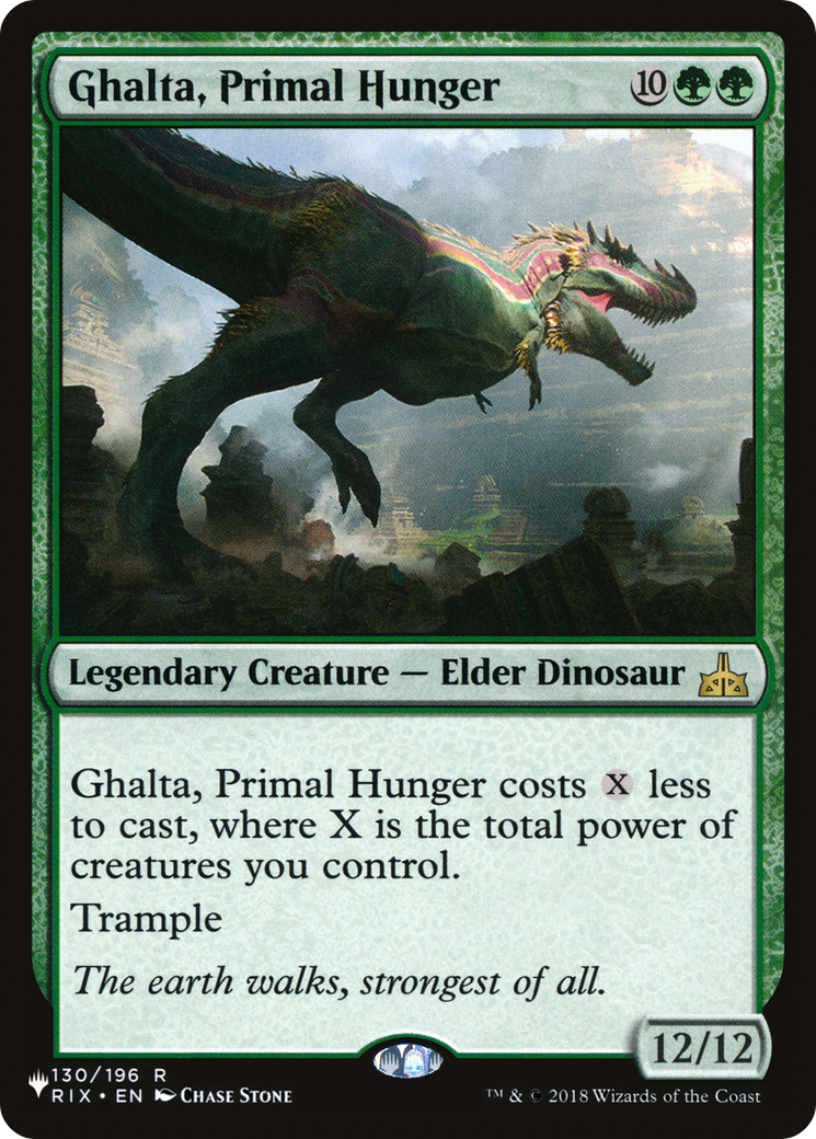 Ghalta, Primal Hunger [The List] MTG Single Magic: The Gathering | Red Claw Gaming