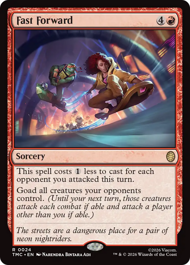 Fast Forward [Teenage Mutant Ninja Turtles Commander] MTG Single Magic: The Gathering | Red Claw Gaming