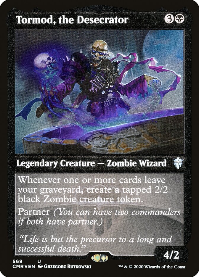 Tormod, the Desecrator (Etched) [Commander Legends] MTG Single Magic: The Gathering | Red Claw Gaming