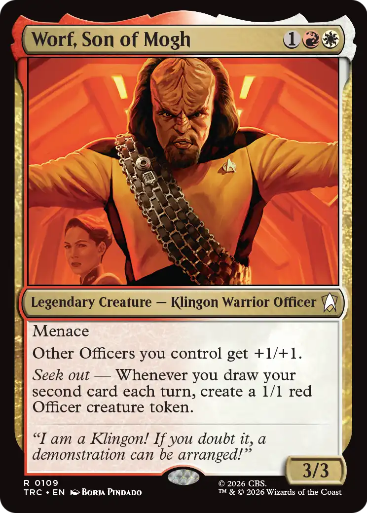Worf, Son of Mogh [Star Trek Commander] | Red Claw Gaming