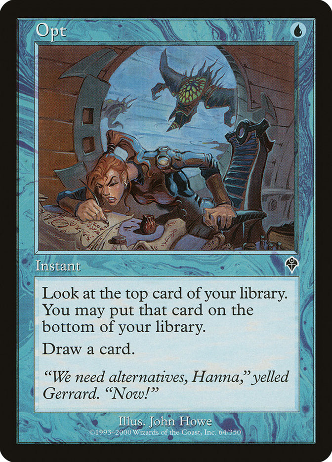 Opt [Invasion] MTG Single Magic: The Gathering | Red Claw Gaming