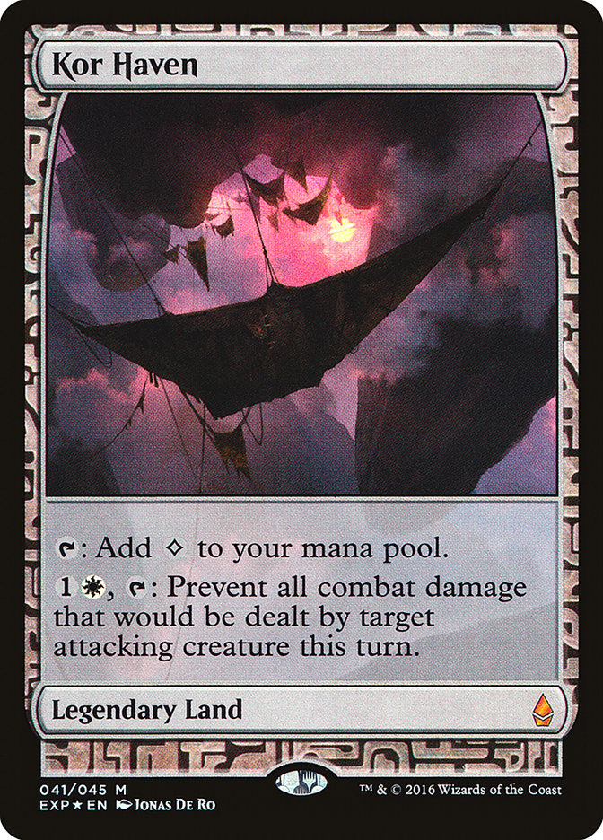 Kor Haven [Zendikar Expeditions] MTG Single Magic: The Gathering | Red Claw Gaming