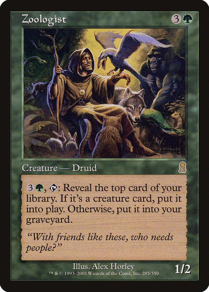 Zoologist [Odyssey] MTG Single Magic: The Gathering | Red Claw Gaming